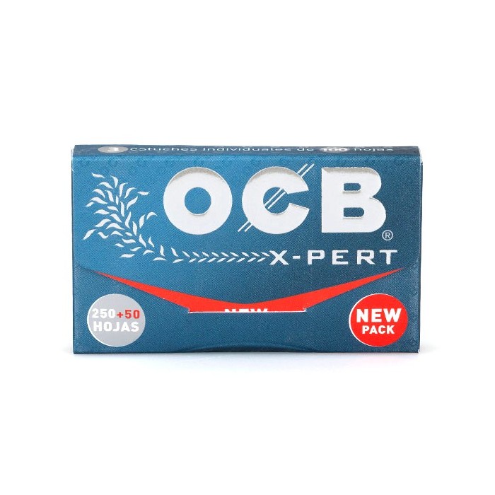 OCB X-PERT BLUE BLOC 300, BLOC DE 300 HOJAS