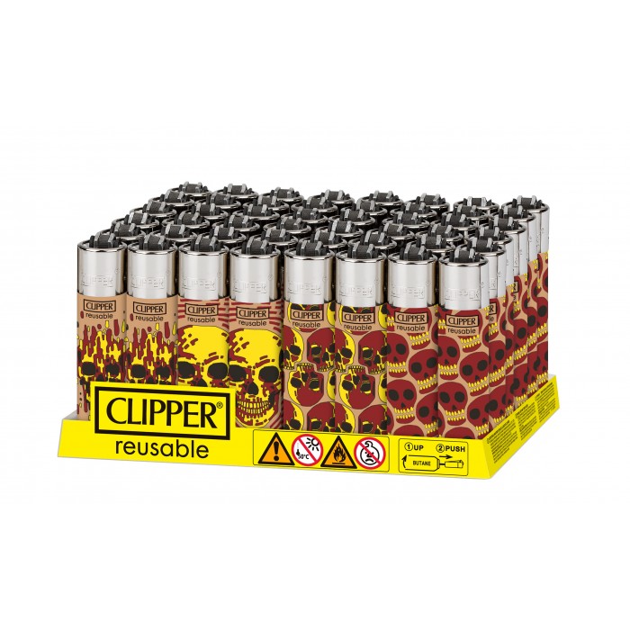 CLIPPER CL3A1311H CP11 B48 SKULLS FIRE BEIGE