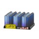 Clipper mechero cp22 con funda metal, FCP2T000H. Blue gradient 1x30uds