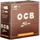 OCB Slim Virgin Papel marrón sin blanquear 50px32hojas