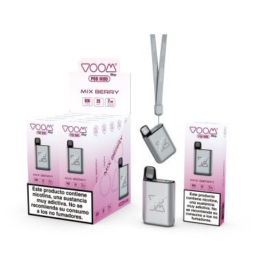 300-10p-VOOM Kit Recargable Apple lce 20mg/ml vape 600 puffs