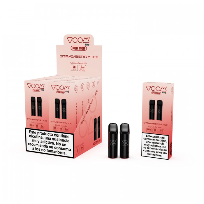 300-10p-VOOM Pods Recambio 2ml Apple lce 20mg/ml 2pcs vape