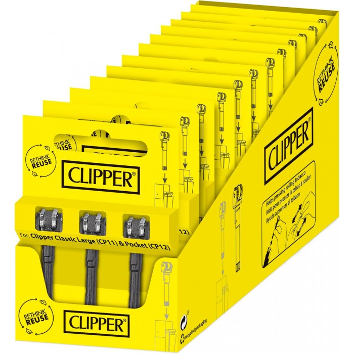 CLIPPER Flint System Piedras de Ignición - Blister 3 Unidades x12pcs