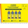 Clipper Gas Camping Butano cartucho CLP250 para Hornillos, 1x4uds